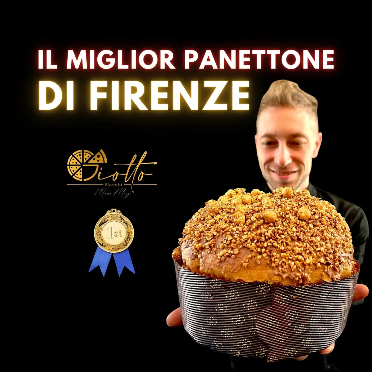 Il panettone di Giotto premiato come miglior panettone di Firenze